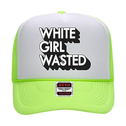 White Girl Wasted Trucker Hat