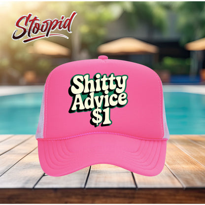 Shitty Advice Stoopid Original Trucker Hat