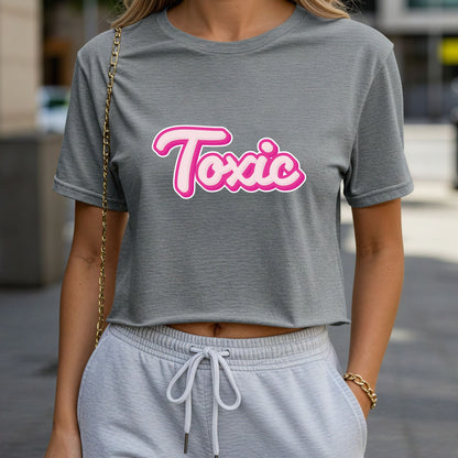 Toxic Crop Top or Racerback Tank