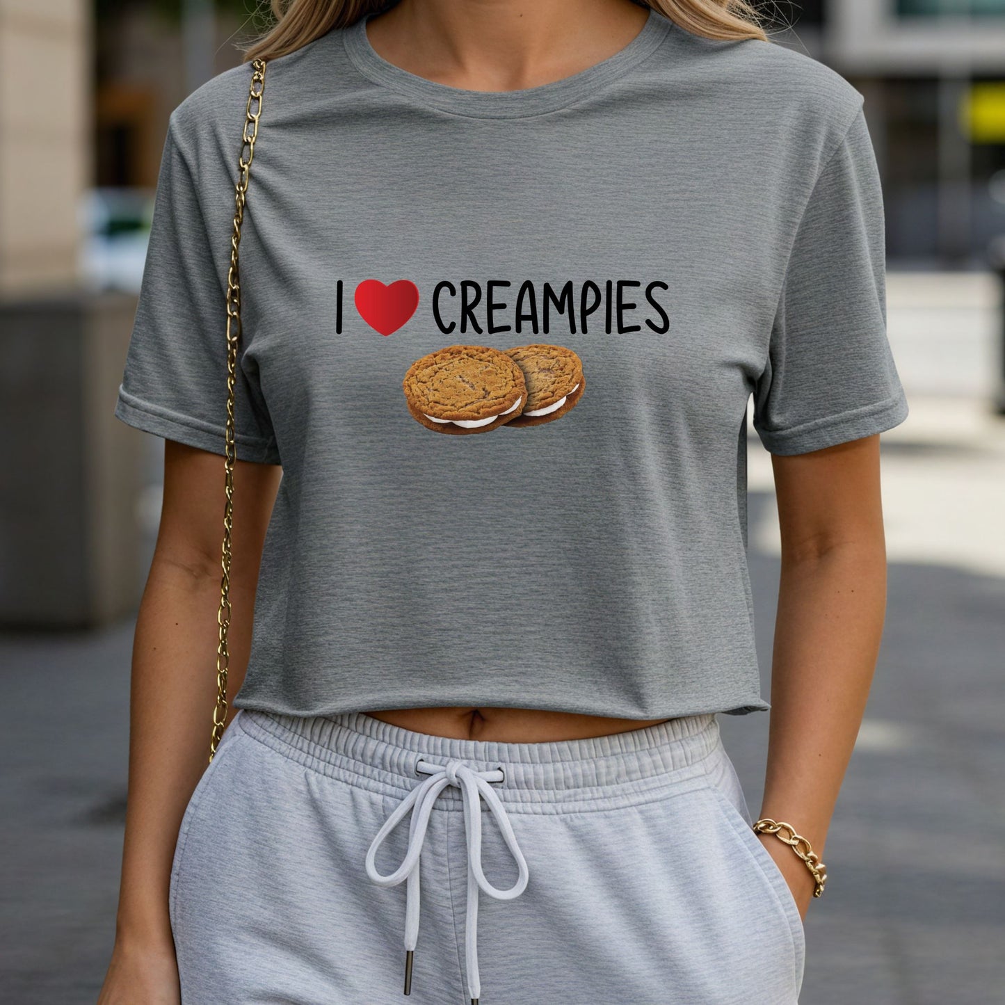I Love Creampies Crop Top or Racerback Tank