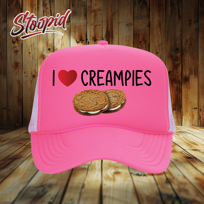 I Love Creampies Stoopid Original Trucker Hat