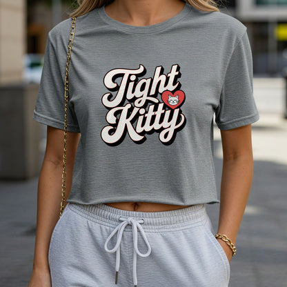 Tight Kitty Crop Top or Racerback Tank