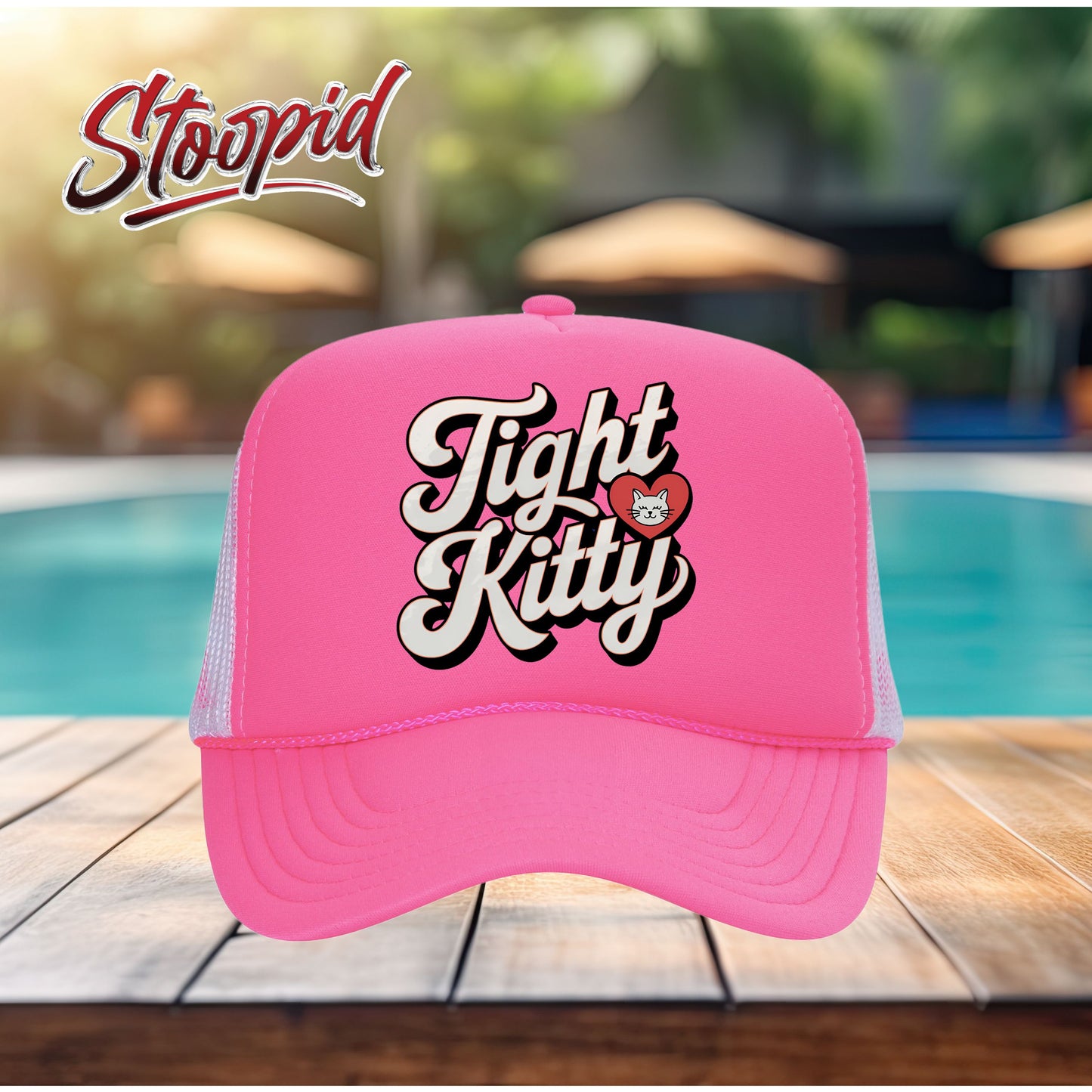 Tight Kitty Stoopid Original Trucker Hat