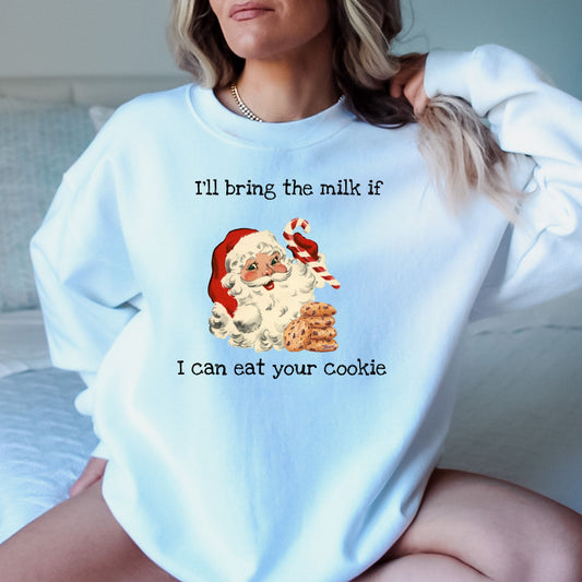 Eat Your Cookie T-Shirt, Long Sleeve T or Crewneck Sweatshirt