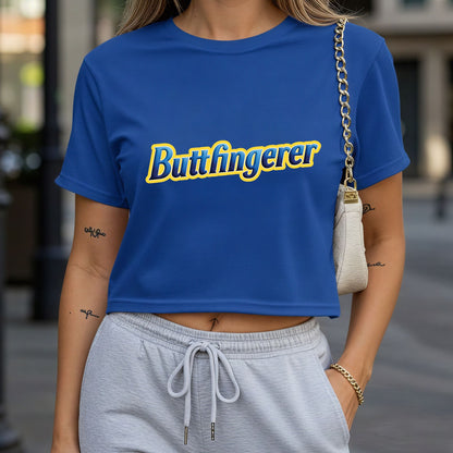 Buttfingerer Crop Top or Racerback Tank