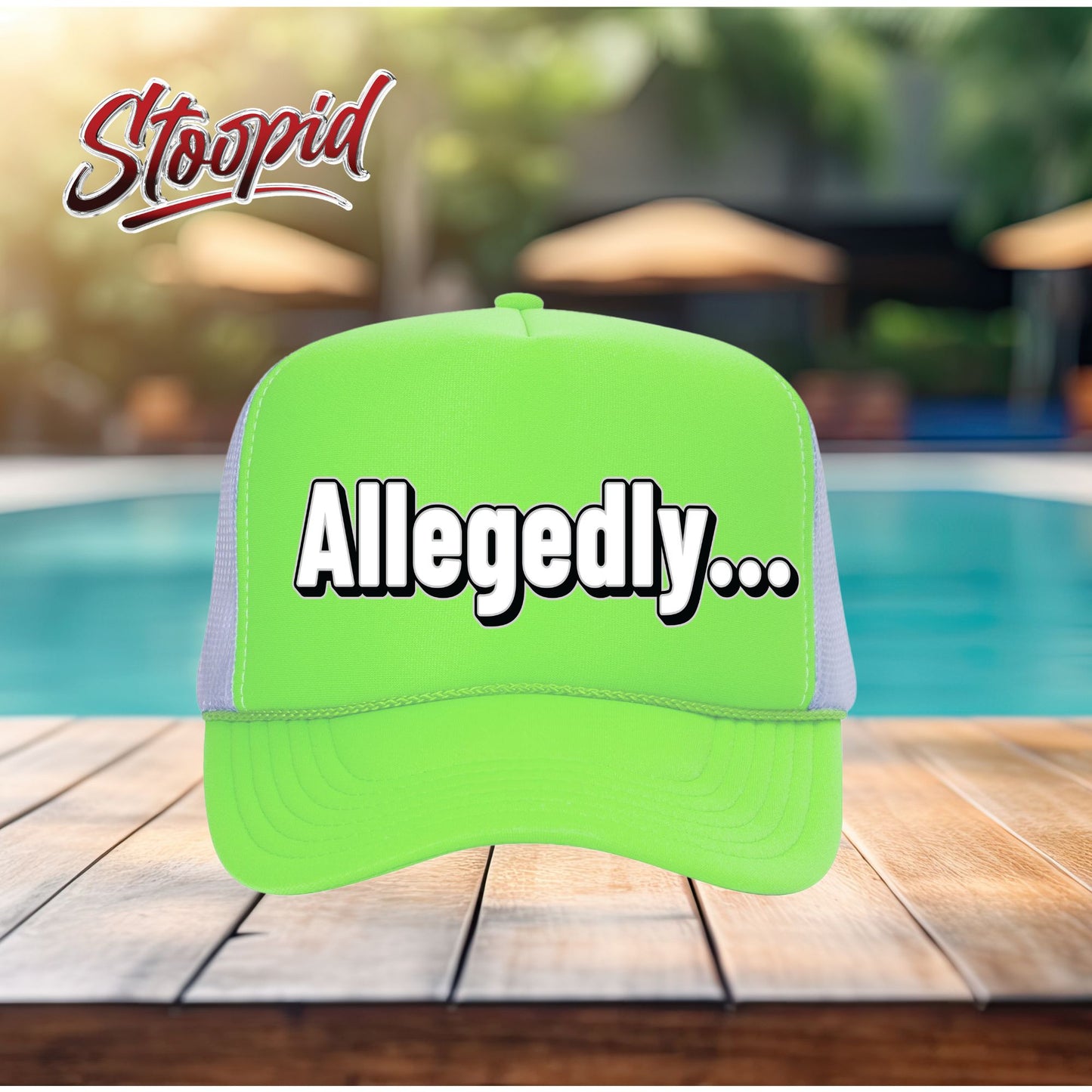 Allegedly Stoopid Original Trucker Hat