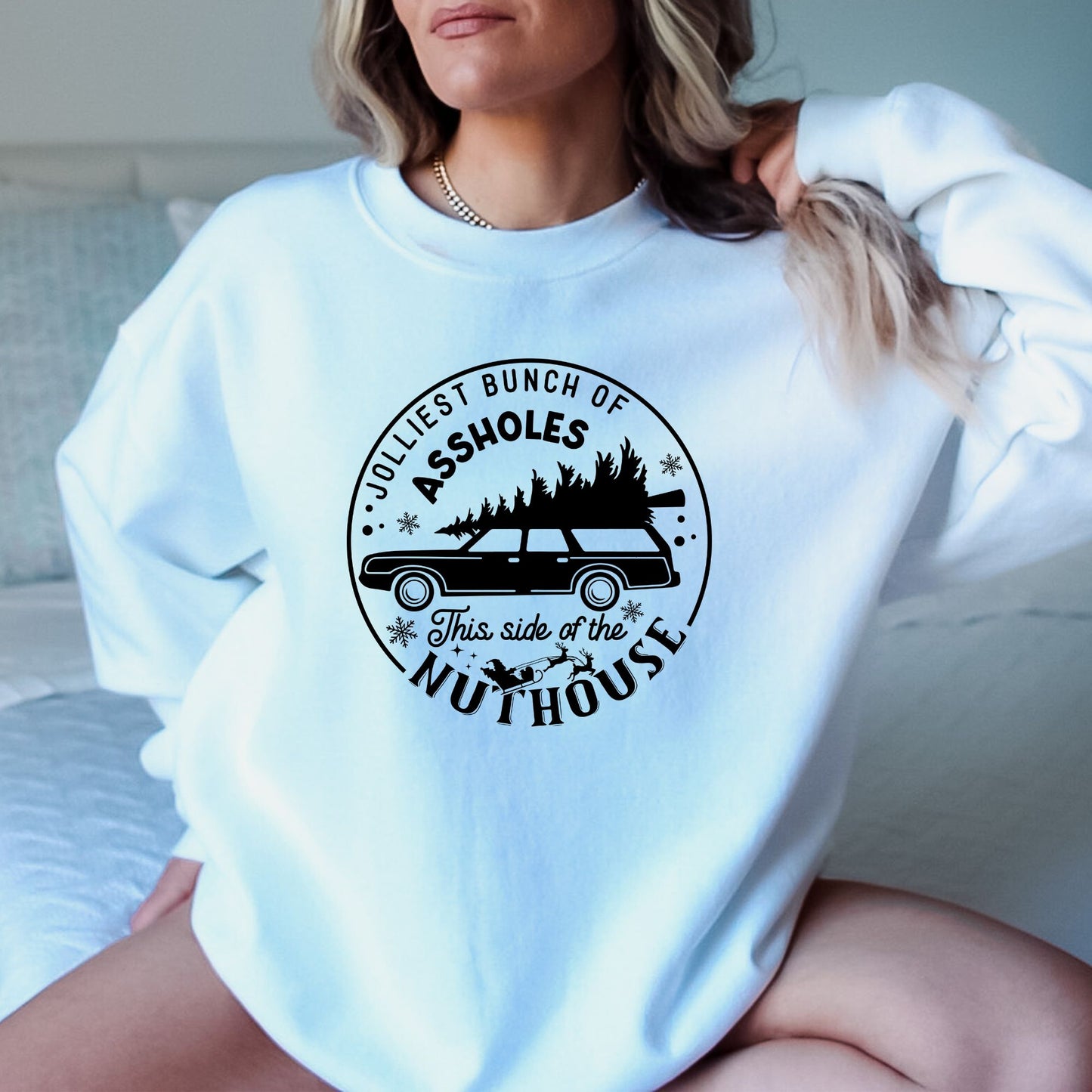 Jolliest Bunch of Assholes T-Shirt, Long Sleeve T or Crewneck Sweatshirt