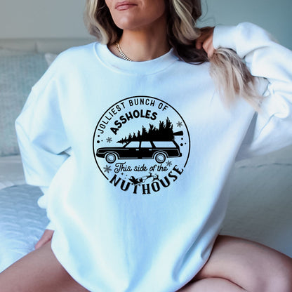 Jolliest Bunch of Assholes T-Shirt, Long Sleeve T or Crewneck Sweatshirt