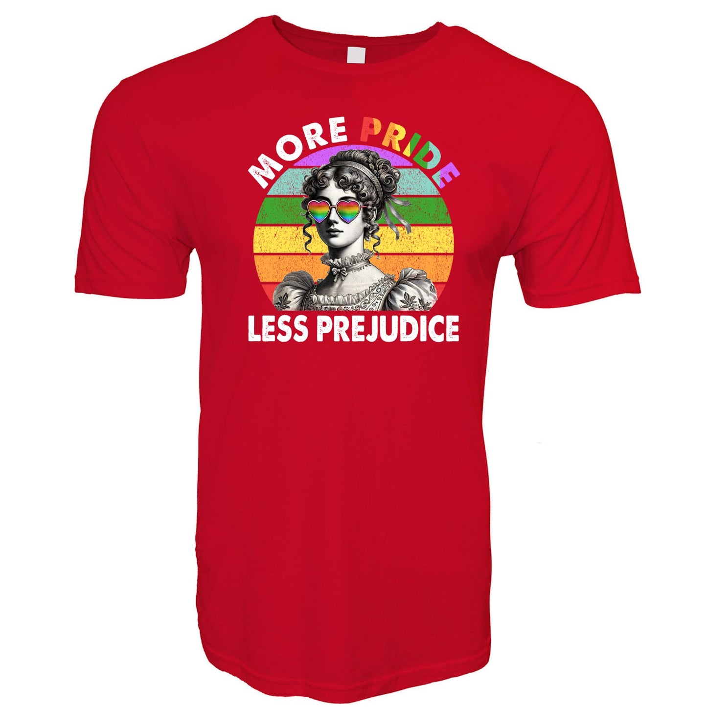 More Pride Less Prejudice LGBTQ+ T-Shirt