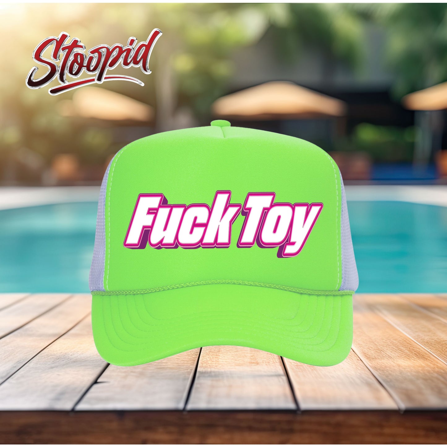 Fuck Toy Stoopid Original Trucker Hat