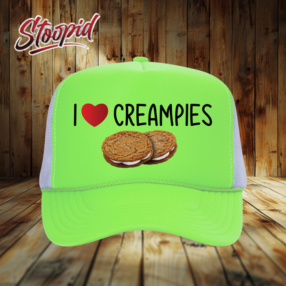 I Love Creampies Stoopid Original Trucker Hat