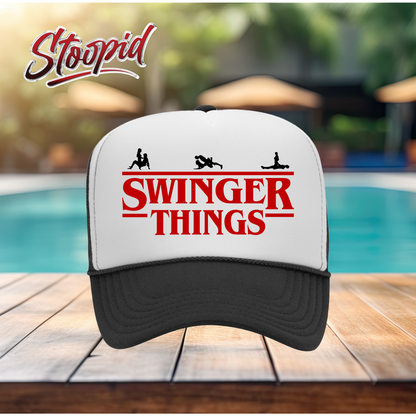 Swinger Things Stoopid Original Trucker Hat
