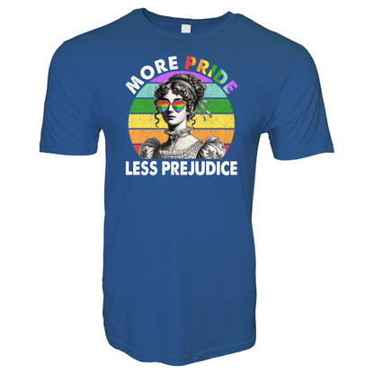 More Pride Less Prejudice LGBTQ+ T-Shirt