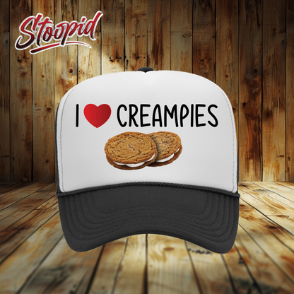 I Love Creampies Stoopid Original Trucker Hat