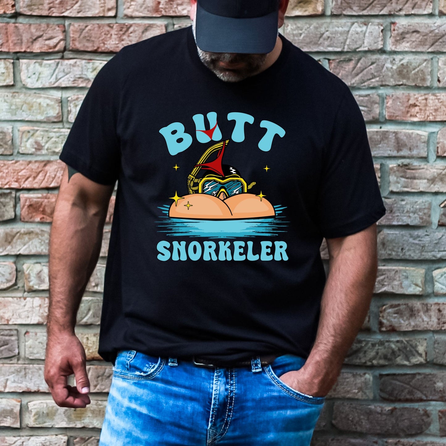 Butt Snorkeler Stoopid Original T-Shirt