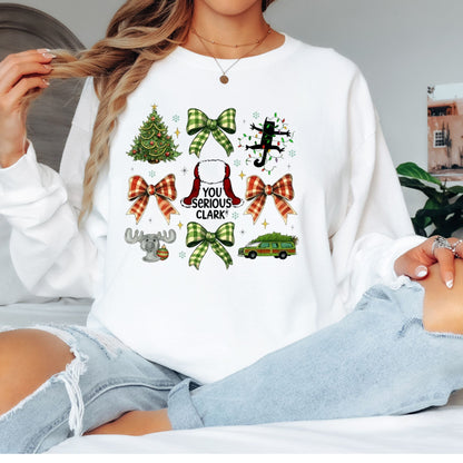 You Serious Clark? Christmas Vacation T-Shirt, Long Sleeve T or Crewneck Sweatshirt