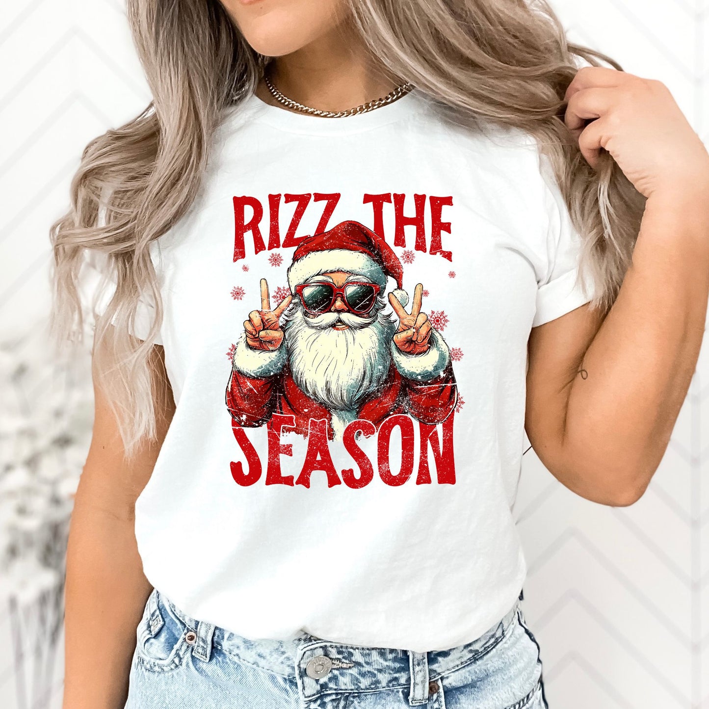 Rizz The Season T-Shirt, Long Sleeve T or Crewneck Sweatshirt
