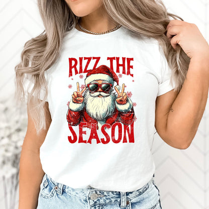 Rizz The Season T-Shirt, Long Sleeve T or Crewneck Sweatshirt