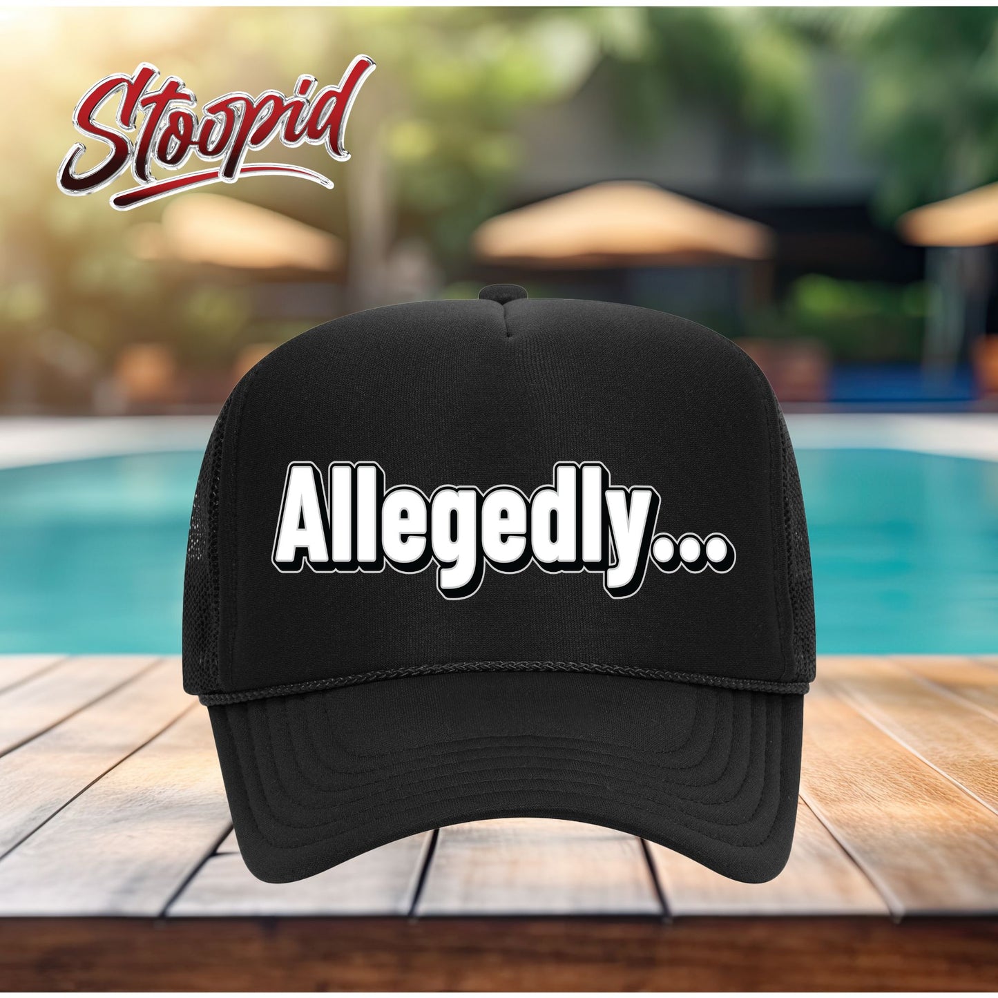 Allegedly Stoopid Original Trucker Hat