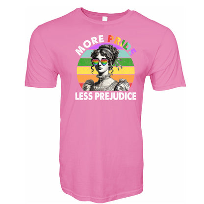 More Pride Less Prejudice LGBTQ+ T-Shirt