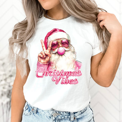 Christmas Vibes T-Shirt, Long Sleeve T or Crewneck Sweatshirt