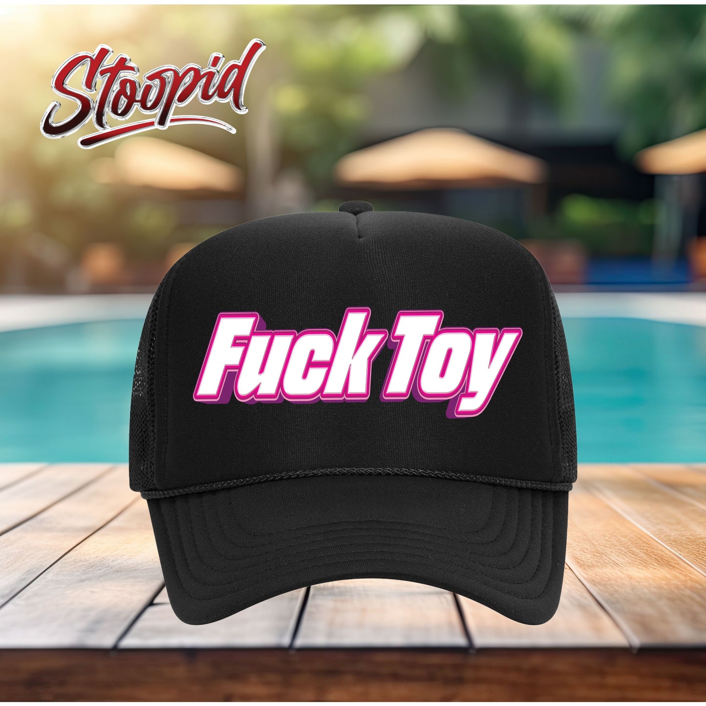 Fuck Toy Stoopid Original Trucker Hat