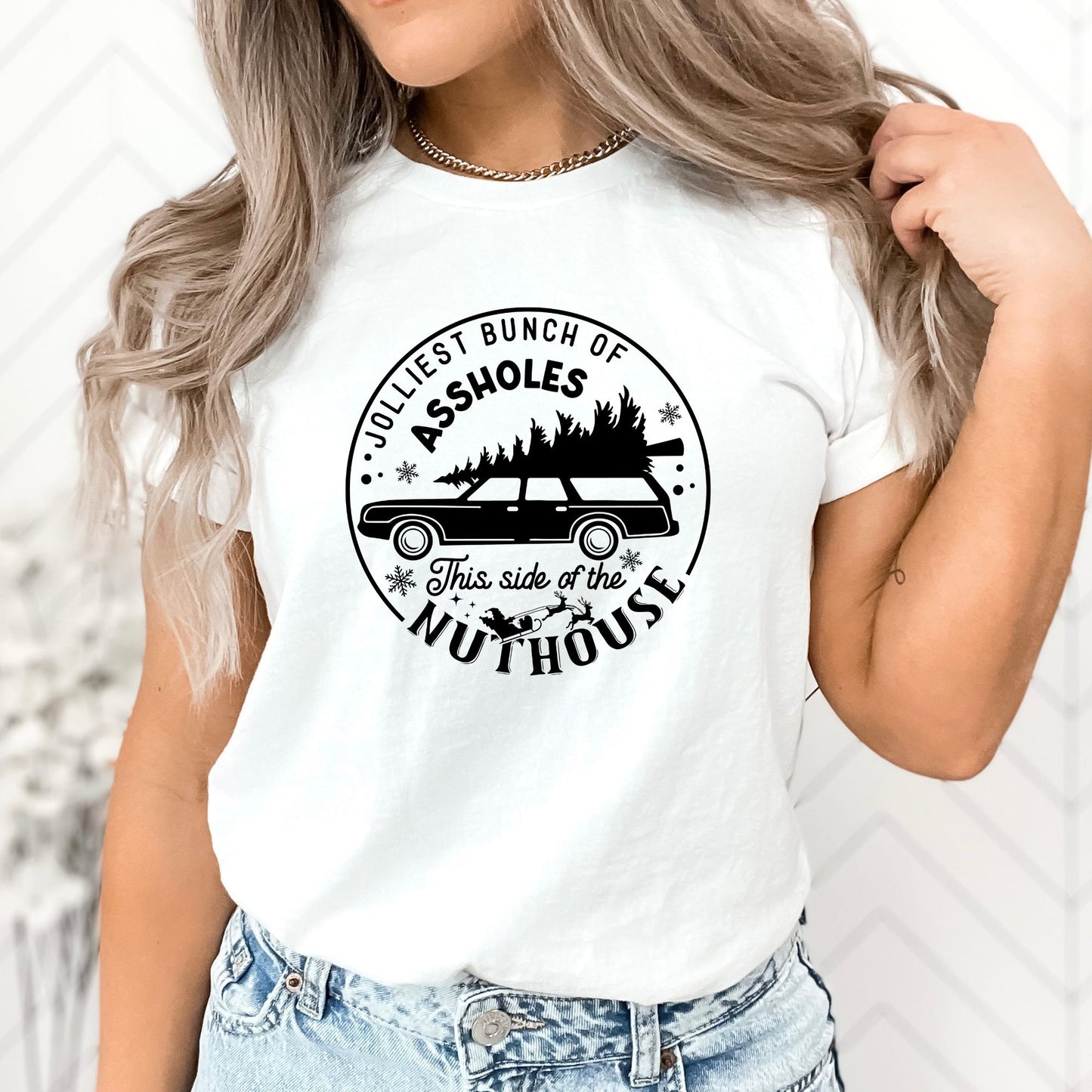 Jolliest Bunch of Assholes T-Shirt, Long Sleeve T or Crewneck Sweatshirt