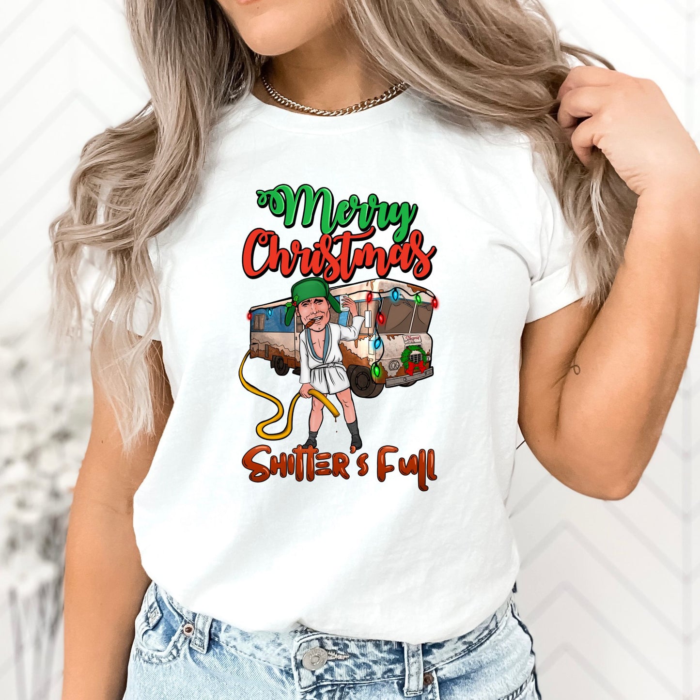 Shitter's Full Cousin Eddie T-Shirt, Long Sleeve T or Crewneck Sweatshirt