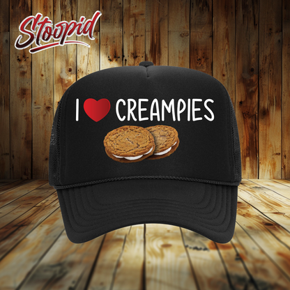 I Love Creampies Stoopid Original Trucker Hat