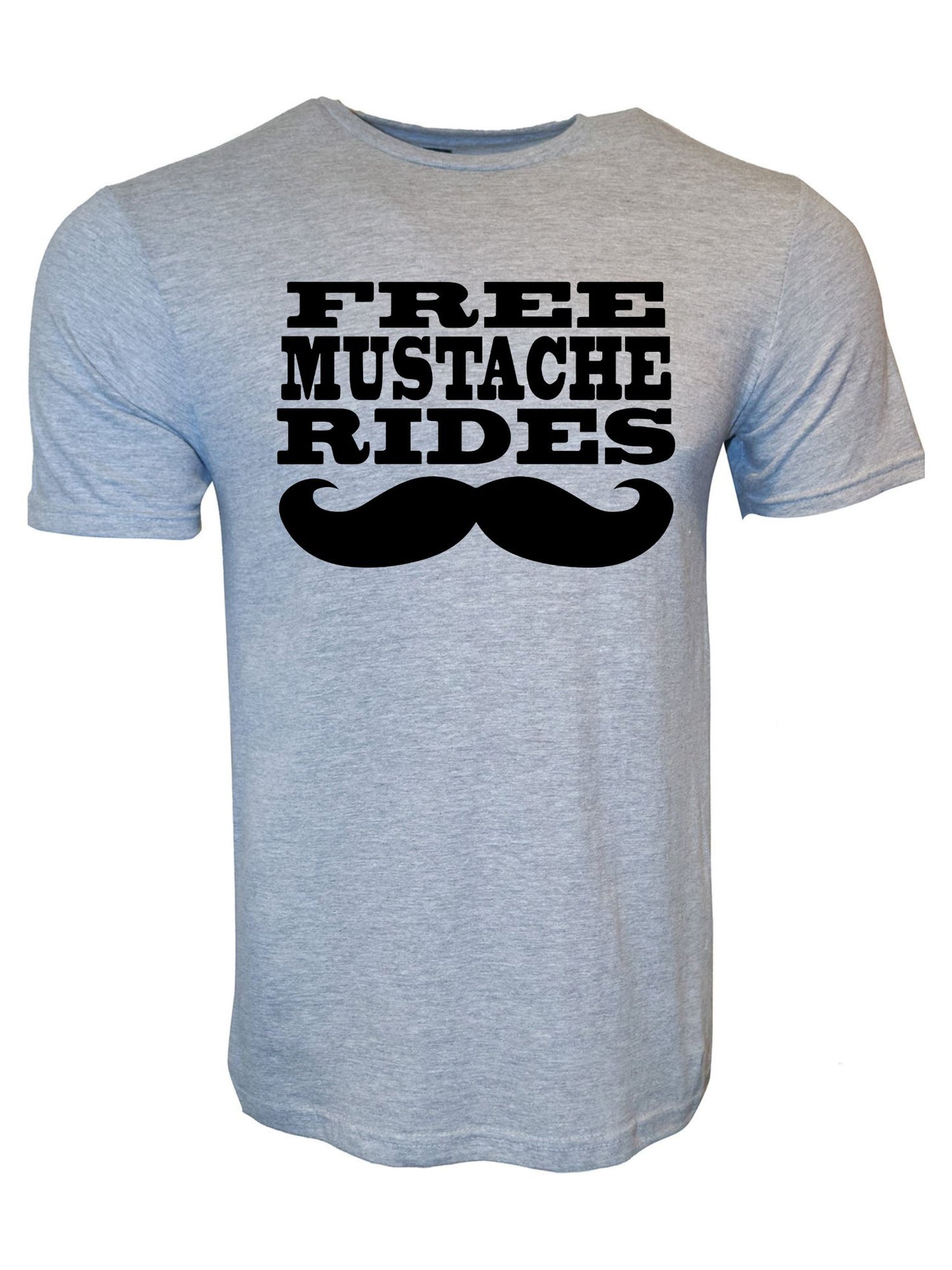 Free Mustache Rides Stoopid Original T-Shirt