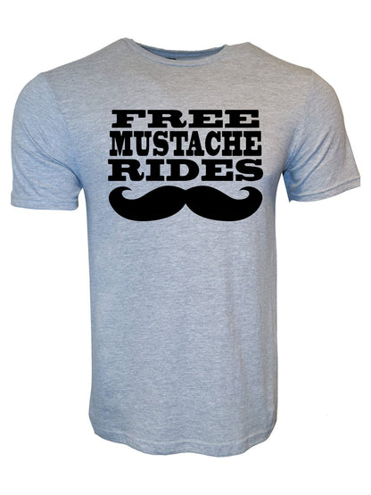 Free Mustache Rides Stoopid Original T-Shirt