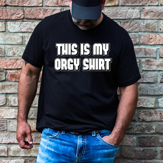 This Is My Orgy Shirt Stoopid Original T-Shirt