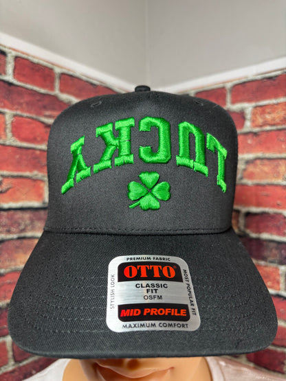 Lucky Upside down 3D Puff Embroidered Hat