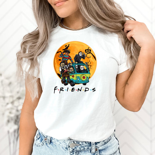 Friends Mystery Machine Horror Movies T-Shirt or Crewneck Sweatshirt