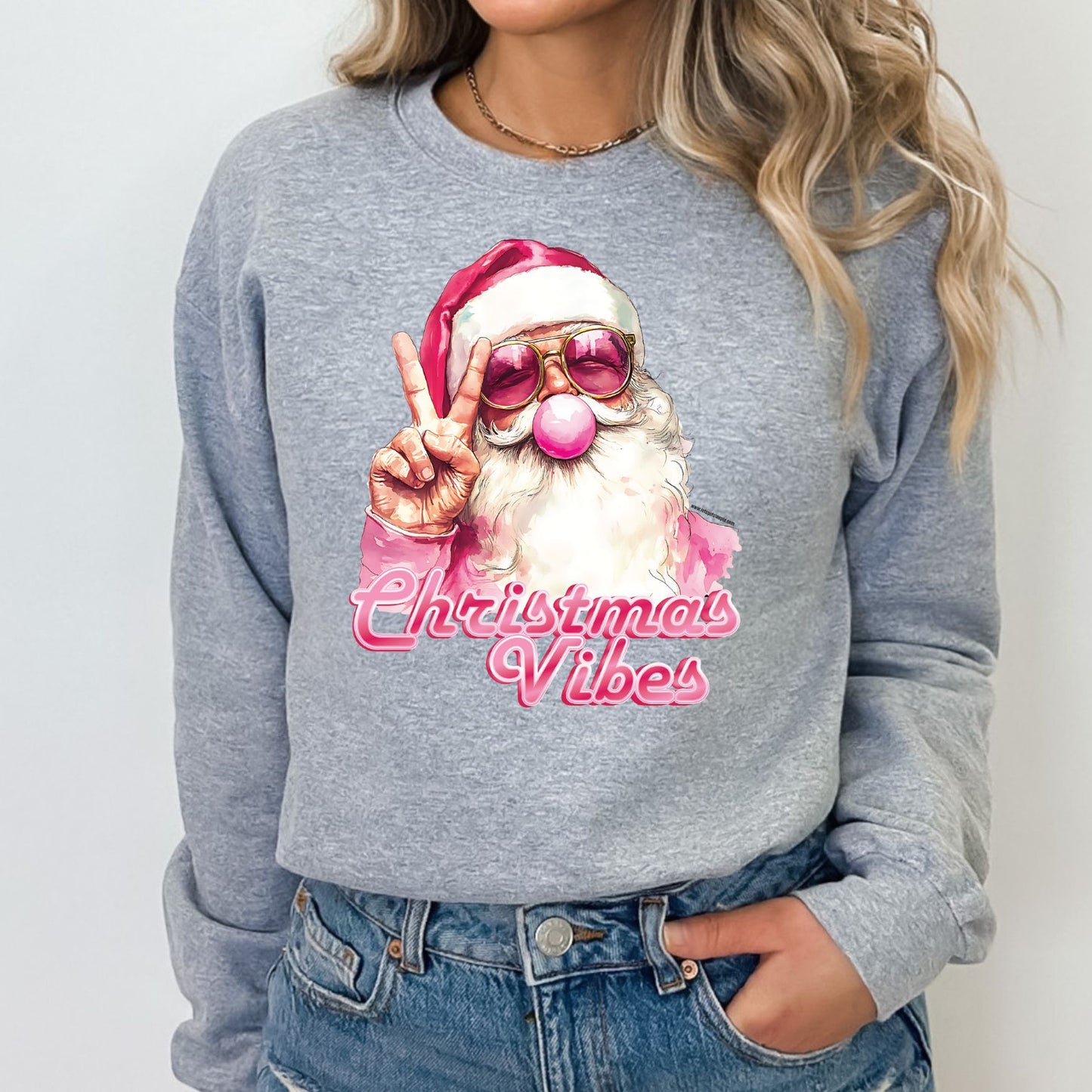 Christmas Vibes T-Shirt, Long Sleeve T or Crewneck Sweatshirt