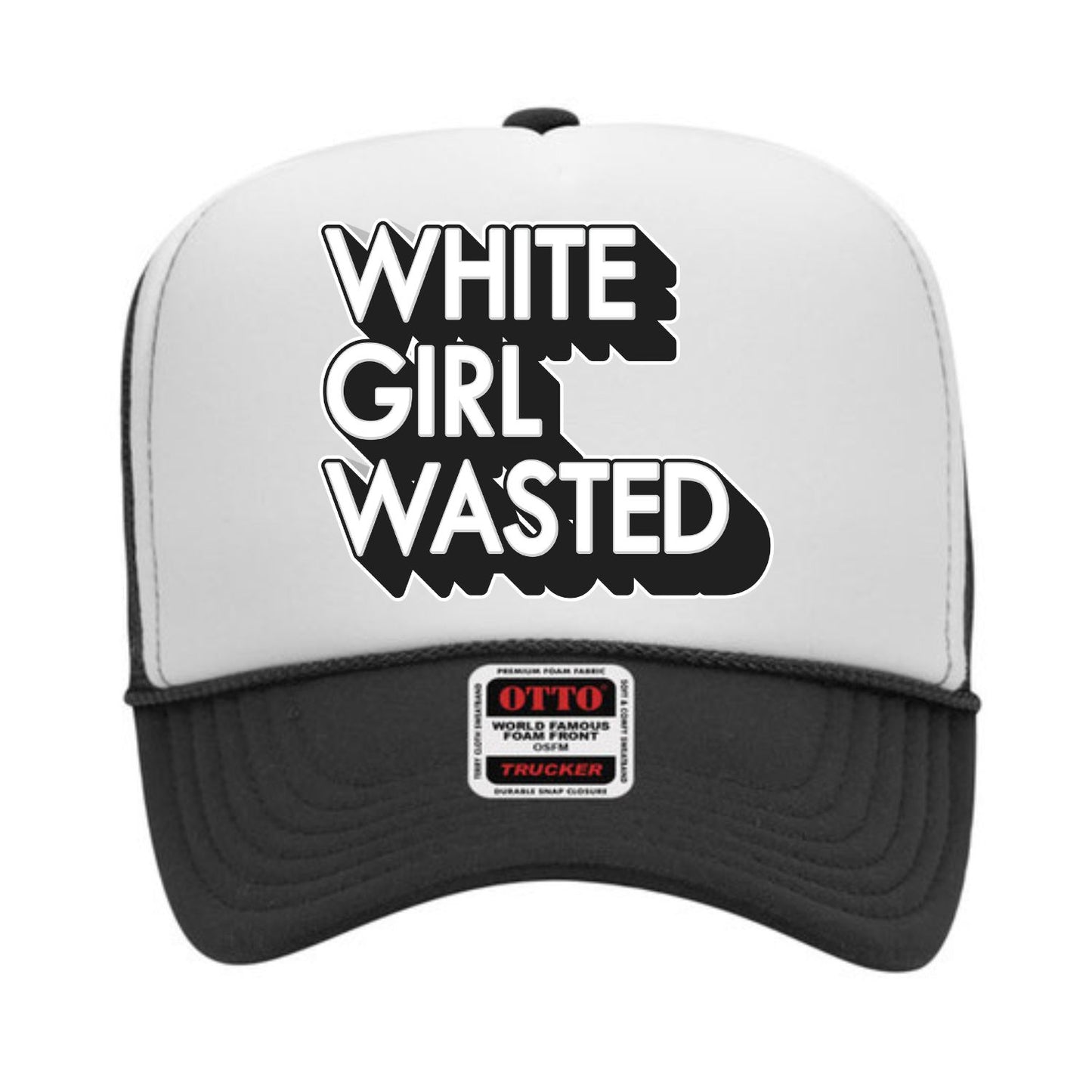 White Girl Wasted Trucker Hat