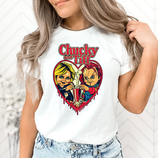 Chucky and Tiff T-Shirt or Crewneck Sweatshirt