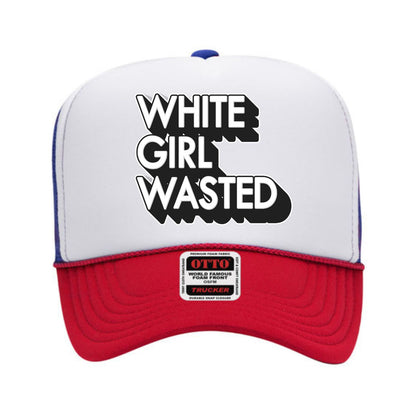 White Girl Wasted Trucker Hat