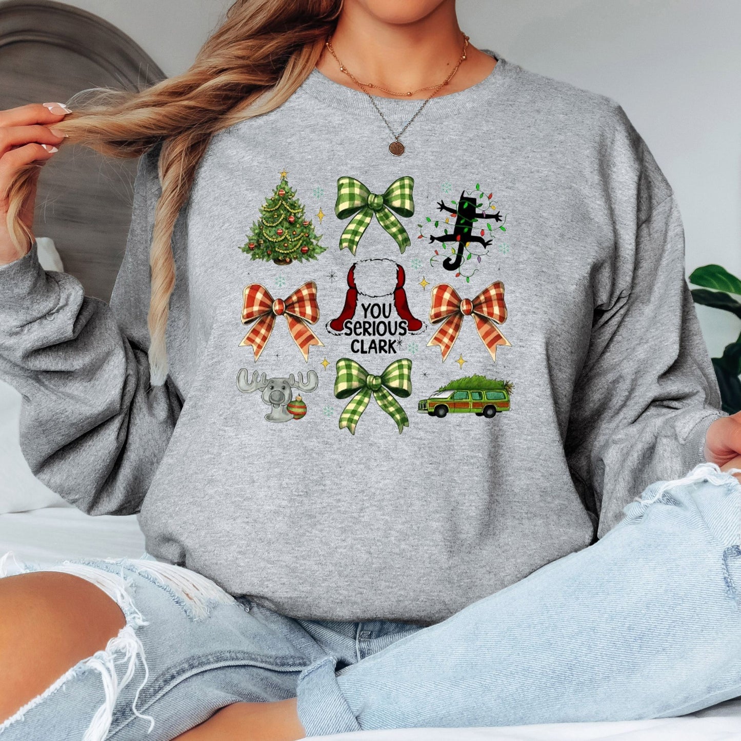 You Serious Clark? Christmas Vacation T-Shirt, Long Sleeve T or Crewneck Sweatshirt