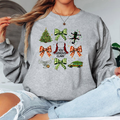 You Serious Clark? Christmas Vacation T-Shirt, Long Sleeve T or Crewneck Sweatshirt