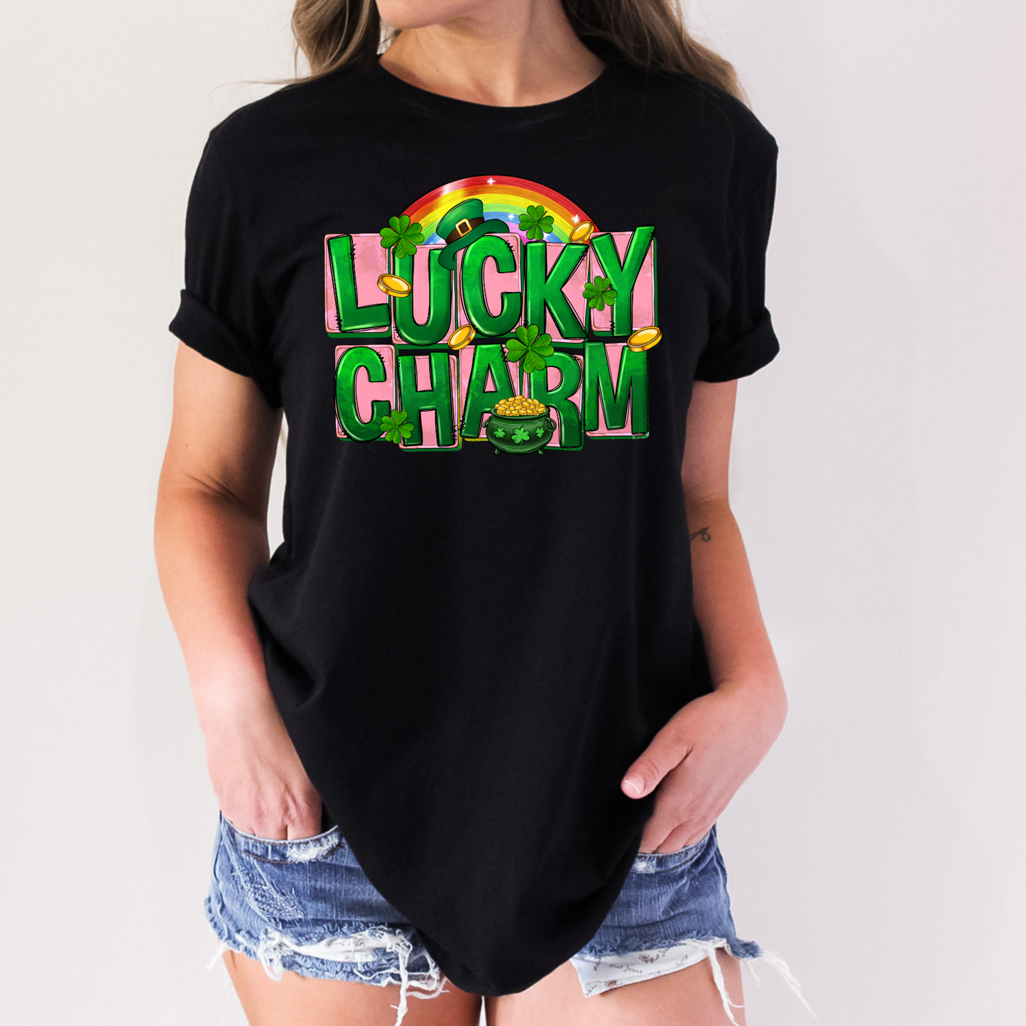 Lucky Charm St Patrick's Day T-Shirt 3