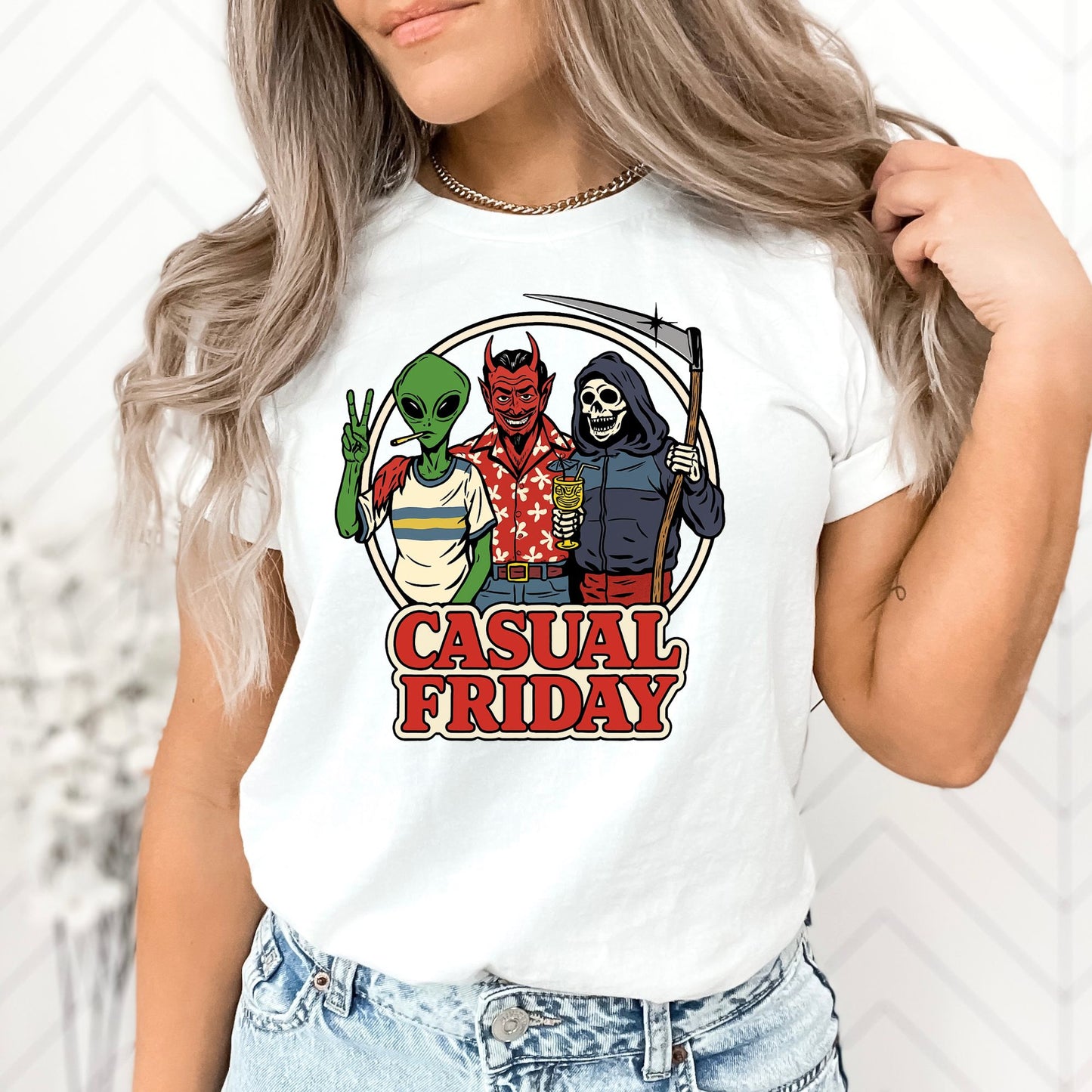 Casual Friday T-Shirt or Crewneck Sweatshirt