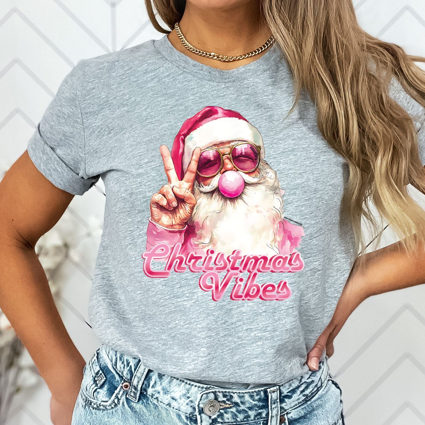 Christmas Vibes T-Shirt, Long Sleeve T or Crewneck Sweatshirt
