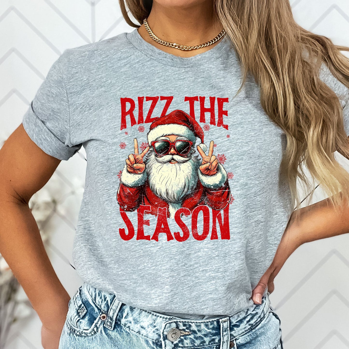 Rizz The Season T-Shirt, Long Sleeve T or Crewneck Sweatshirt