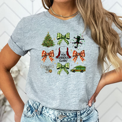 You Serious Clark? Christmas Vacation T-Shirt, Long Sleeve T or Crewneck Sweatshirt