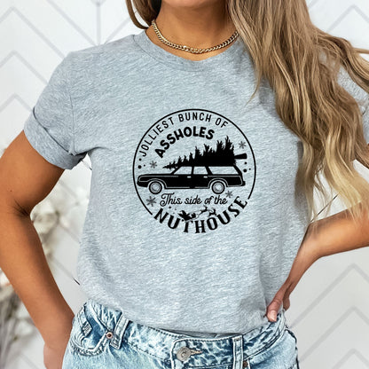 Jolliest Bunch of Assholes T-Shirt, Long Sleeve T or Crewneck Sweatshirt