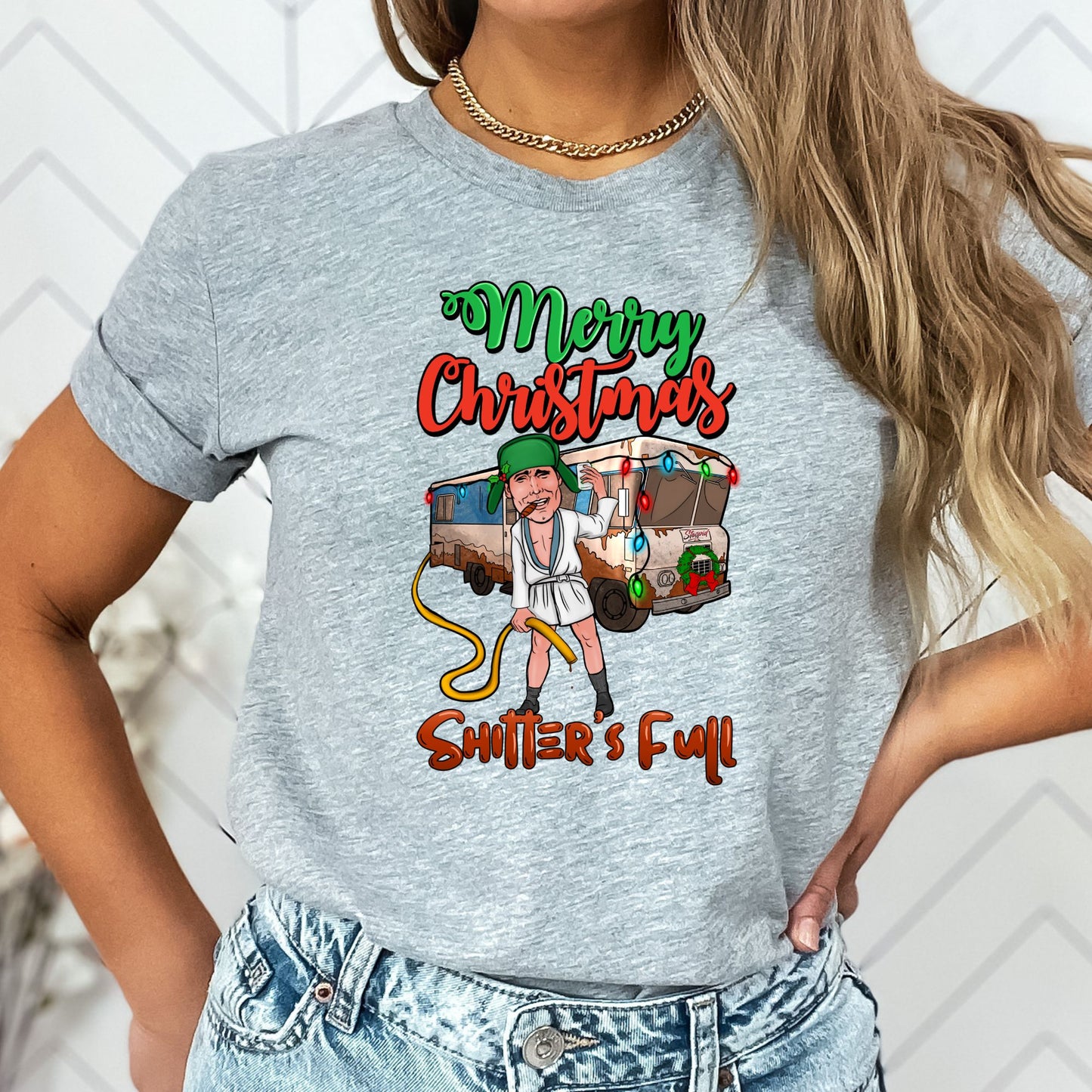 Shitter's Full Cousin Eddie T-Shirt, Long Sleeve T or Crewneck Sweatshirt