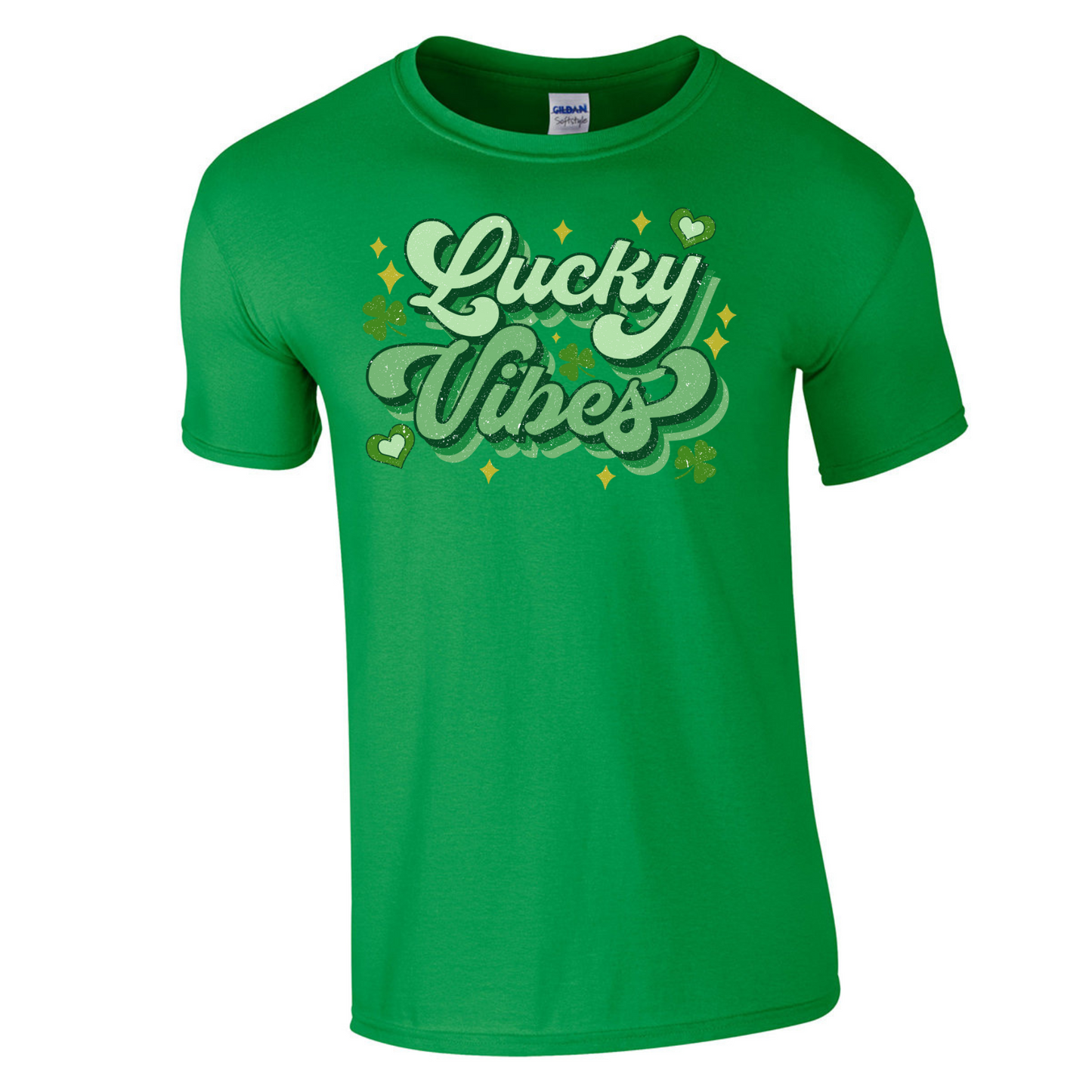 Lucky Vibes St Patrick's Day T-Shirt