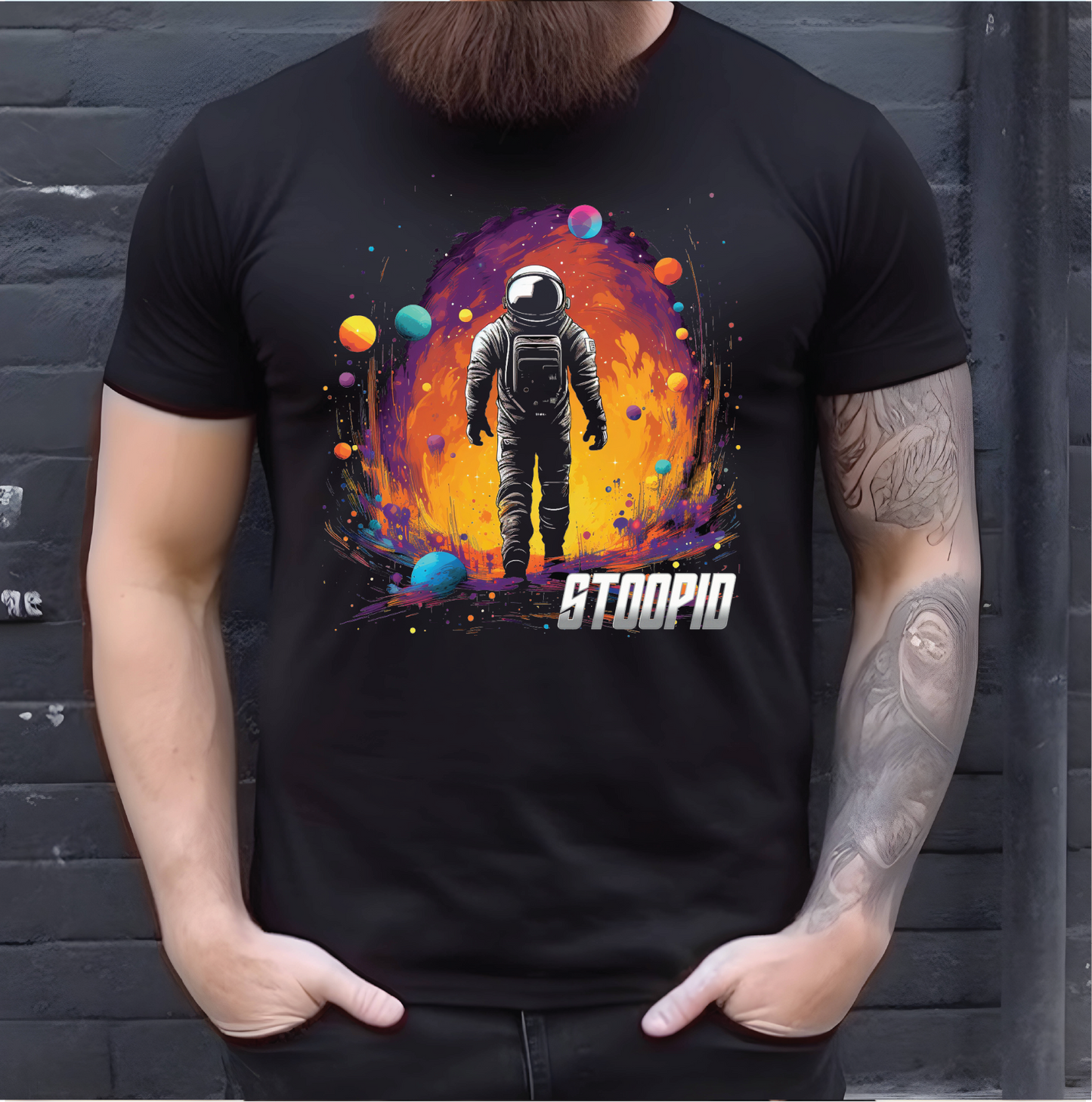 Stoopid Original "Astro" Graphic T - 4