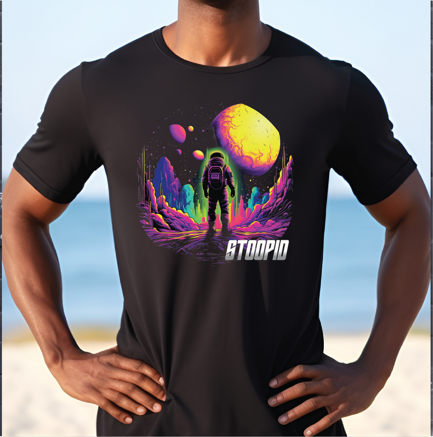 Stoopid Original "Astro" Graphic T - 5